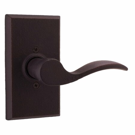 WESLOCK Right Hand Carlow Square Half Dummy Lock Oil Rubbed Bronze R7305H1--0020